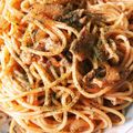 eユキさん's cooksnap of when they made ケチャップが決め手♪豚の生姜焼きパスタ.