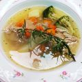 プルンバゴ's cooksnap of when they made 圧力鍋de「トンカツ肉の香草煮」.