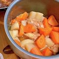 Тика's cooksnap of when they made 炊飯器で鶏大根.