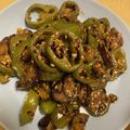 ピーナッツ子♪'s cooksnap of when they made 大葉で爽やか！なすとピーマンの甘味噌炒め.