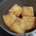 ねこのおかあさん☆'s cooksnap of when they made 簡単‼きつねうどんのあげ.