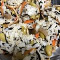クックM989HD☆'s cooksnap of when they made ひじきと枝豆の超絶品♡いなり寿司.