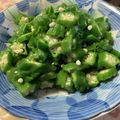 みうらけいこ's cooksnap of when they made オクラのおひたし.