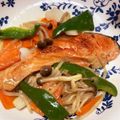 お弁当JD's cooksnap of when they made 野菜たっぷり！鮭のちゃんちゃん焼き.