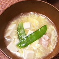 こつぶはゆっちー's cooksnap of when they made 豆腐と鶏肉の卵とじ.