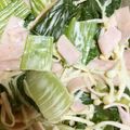 クックDY1LO6☆'s cooksnap of when they made コテさっぱり☆青梗菜とハムのサラダ♪.