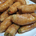club115's cooksnap of when they made 簡単*.豚肉の甘辛肉巻き*..