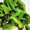あおやがら's cooksnap of when they made 簡単おかず:ピーマンの塩昆布和え.