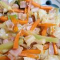 パピヨンさん's cooksnap of when they made キャベツと人参とベーコンの野菜炒め.