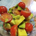 ぱにぱる's cooksnap of when they made ミニトマトとアボカドのイタリアン和え.