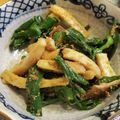 ぱにぱる's cooksnap of when they made エリンギとニラのゴマあえ.