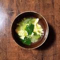 クックL8U9HI☆'s cooksnap of when they made ササッと！チンゲン菜とたまごのスープ.