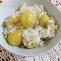 ＊＊ラテ＊＊'s cooksnap of when they made 栗ご飯.