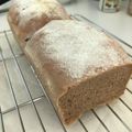 ぽだず's cooksnap of when they made 手捏ねでも簡単、全粒粉100％のパン.