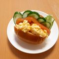 もんしゅしゅ's cooksnap of when they made ランチに♡ロールパンのエッグサンド.