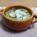 Yukiまむ's cooksnap of when they made ほっこり簡単♪かぶと椎茸のねぎ生姜スープ.