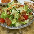ゆいランラン's cooksnap of when they made 鶏皮が主役のサラダ.