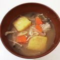モコナもどき's cooksnap of when they made いもだんご汁【学校給食】.