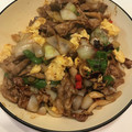 花花里's cooksnap of when they made ししとうと豚肉と玉子のかんたん炒め.