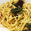 超ひでさん's cooksnap of when they made 揚げナスとベーコンの和風パスタ.