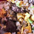 横国系やきう女子's cooksnap of when they made 【リメイク】ステーキ翌日は旨味チャーハン.