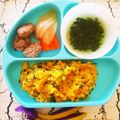 JKAKLNZ's cooksnap of when they made 離乳食＊バナナとカボチャのオートミール.