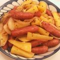 ちえ太郎5's cooksnap of when they made 簡単おつまみジャーマンポテト★.