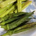 ペロリさとし's cooksnap of when they made オクラの素揚げ.