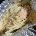 ペロリさとし's cooksnap of when they made フライパンで簡単！サーモンのホイル焼き.