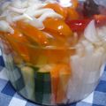 にゃんコロ's cooksnap of when they made パリパリ！　野菜のマリネ風 ピクルス.