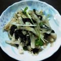 クックMO63WW☆'s cooksnap of when they made ５分で簡単！大根と海苔だけサラダ.