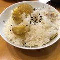 ぶりクン's cooksnap of when they made 料亭の味？主役はほっくり♪栗おこわ.