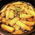 喜八＆Hacchi's cooksnap of when they made 浅利とベビーコーンのボンゴレ風アヒージョ.