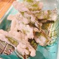 にんぴよ's cooksnap of when they made 四角豆の天ぷら　簡単で一番おいしい食べ方.