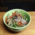 やぁちゃん0420's cooksnap of when they made 【給食】なすと豚肉のみそ炒め.