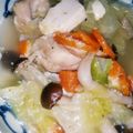 ☆蒼ばぁば☆'s cooksnap of when they made 適当なのに絶品！鶏キャベツ鍋.