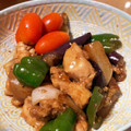 clover2's cooksnap of when they made ★☆話題入り☆★鶏ささみと茄子の甘酢炒め.