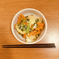 sanbo53's cooksnap of when they made 体に優しい♪高野豆腐と野菜の卵とじ.