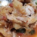 NEKOほっぺ's cooksnap of when they made 鶏肉とキャベツのトマト煮込み.