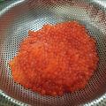 おやまめさん's cooksnap of when they made お湯も網も使わない！生すじこのほぐし方.