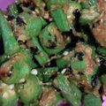たにっきー's cooksnap of when they made オクラのナムル.