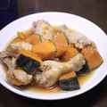 腹ぺこブタ君's cooksnap of when they made 家の黄金比でかぼちゃと手羽の煮物.