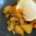 ajyuly's cooksnap of when they made 超簡単！肉じゃがの温泉卵のせ.