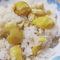 おやつたべる's cooksnap of when they made 新米で！甘くて美味しい栗ご飯。の炊き方.