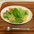 こしゅこしゅマンゴー's cooksnap of when they made ♡トマト&フレッシュバジルの冷製パスタ♡.