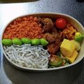 ぱんぽん's cooksnap of when they made 小学生(６年)夏期講習のお弁当4.