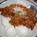 まぶたん's cooksnap of when they made トマトたっぷり★ミートソースライス.