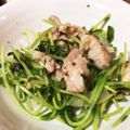 クックQ00NOL☆'s cooksnap of when they made 時短！豚肉と豆苗のハニーマスタード炒め♡.