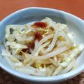 HIRO学生's cooksnap of when they made キャベツともやしのさっぱり梅サラダ.