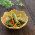 まろんかふぇ's cooksnap of when they made さやいんげんと人参のゴマ和え(^q^)☺.